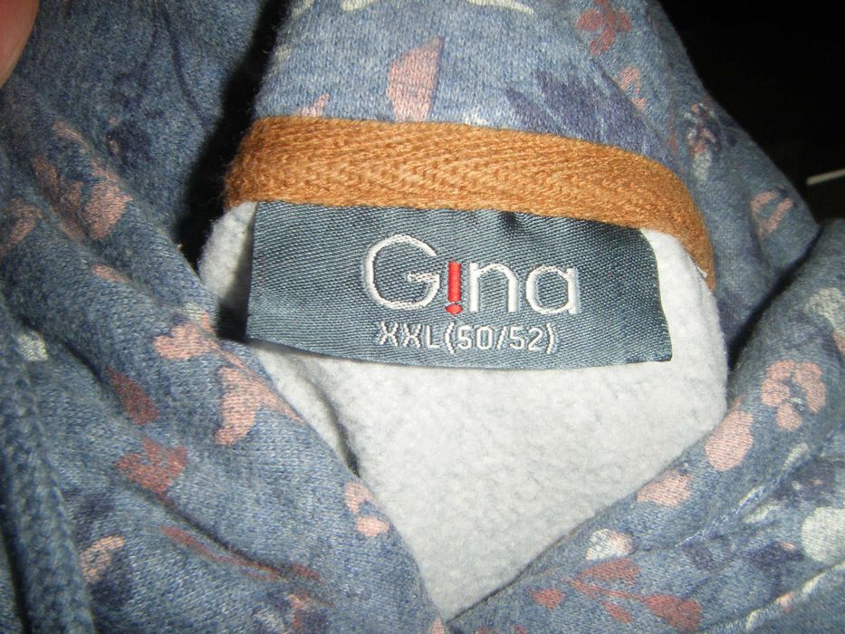 Комфортная толстовка с высоким воротом, размер ХХL