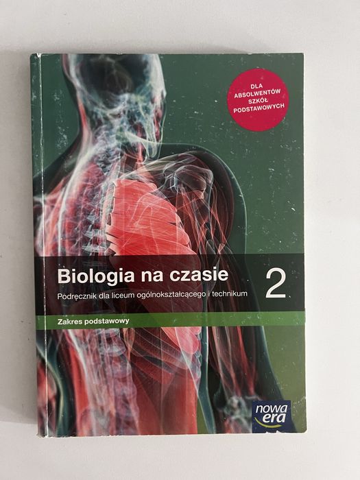 Biologia na czasie klasa 2 zakres podstawowy nowa era
