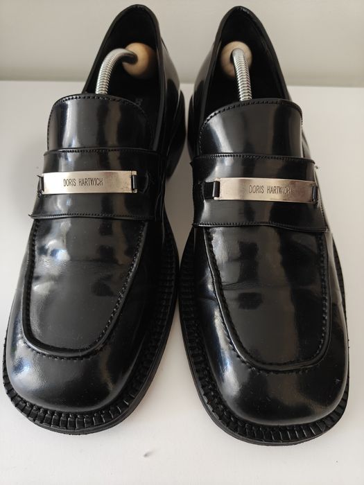 Męskie skórzane mokasyny Doris Hartwich 43