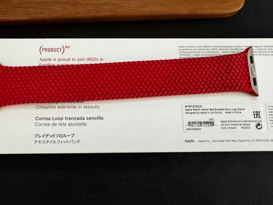 Apple Watch Solo Loop Product RED