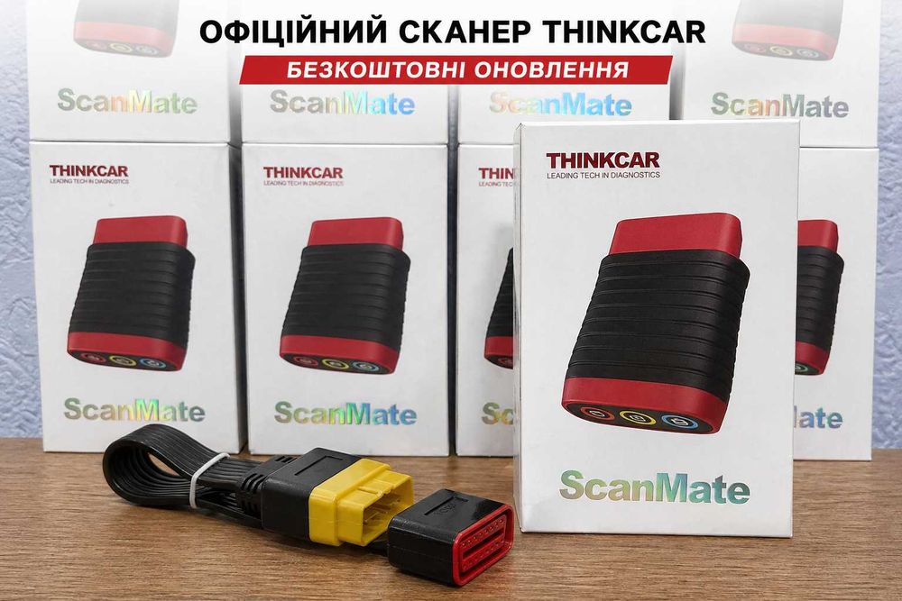 Безстроковий ! Автосканер Thinkcar ScanMate підтримка IOS + 15 ресет,  пробіг