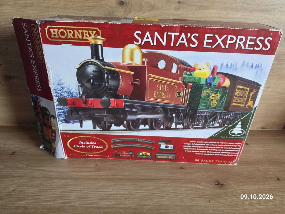 Hornby Santa's Express Kolejka elektryczna Pociąg Mikołaja skala 00 1:76