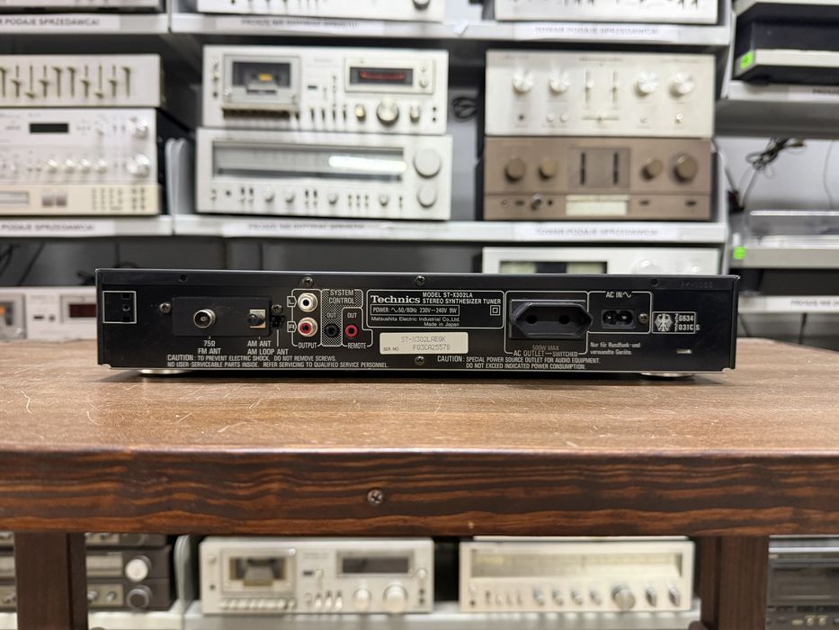 Technics ST-X302L Stereo Synthesizer Tuner TESTED Timer FM/LW