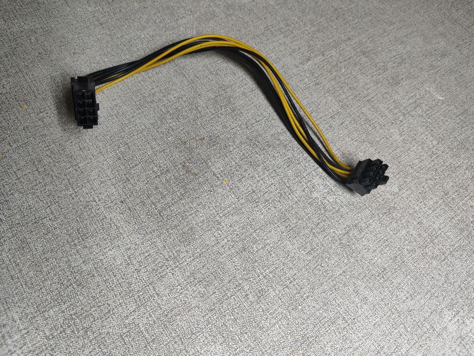 Кабель переходник удлинитель видеокарты 8pin to 8pin GPU