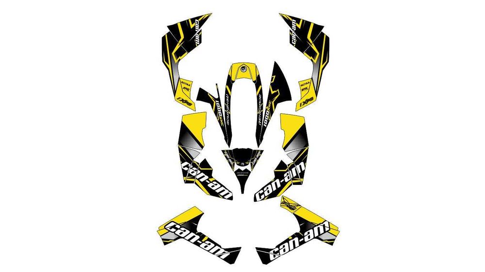 Наклейки BRP can-am Outlander Renegade Com Maverick X3 500 800 1000 DS