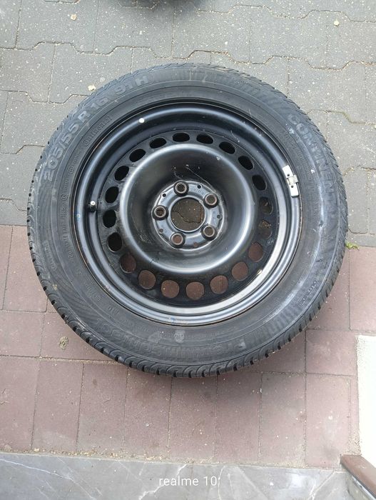 Felga stalowa opona 205/55 R 16 ET45 Mercedes W245