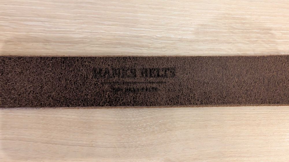 Ремінь чоловічий Hanks Belts "The Rustic" — шкіра Full Grain, США, розмір 42