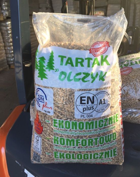 Ekogroszek karlik 26-28MJ Oryginalny! Pellet Olczyk Ekogroszek Skarbek