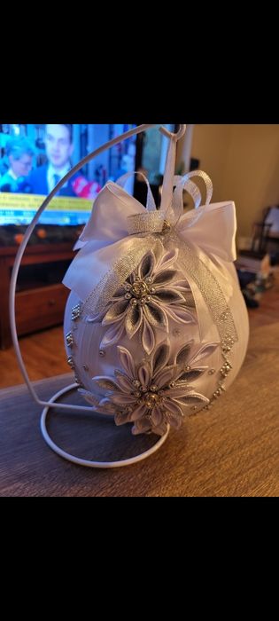 Bardzo duża bombka handmade