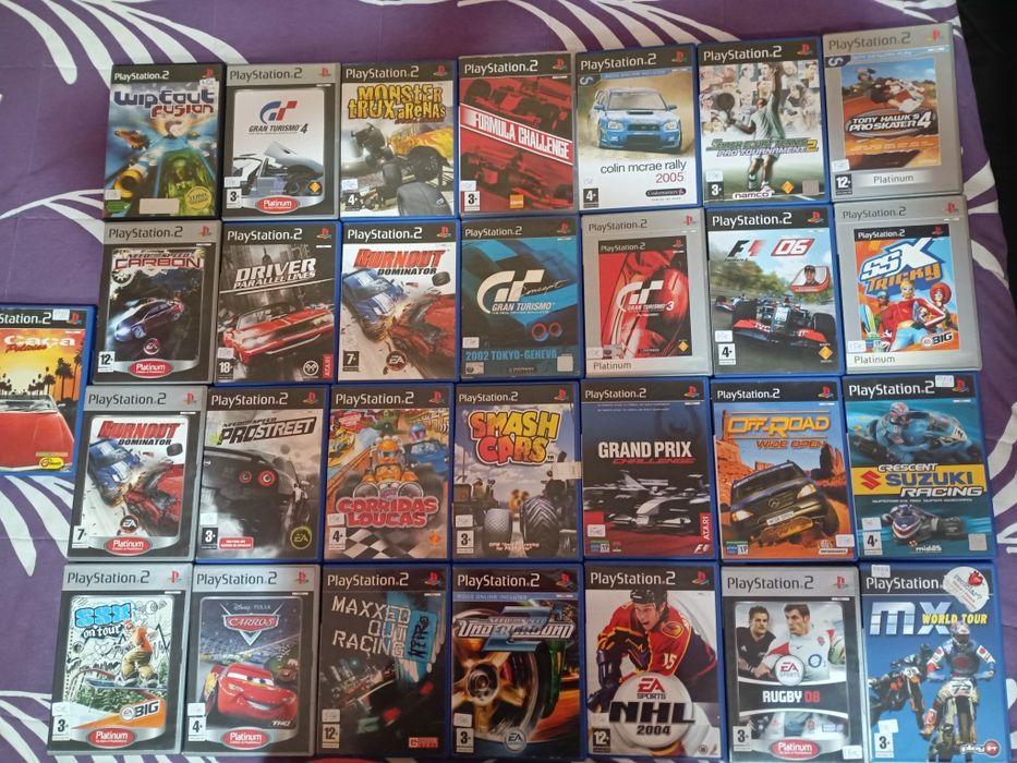 Jogos vários usados