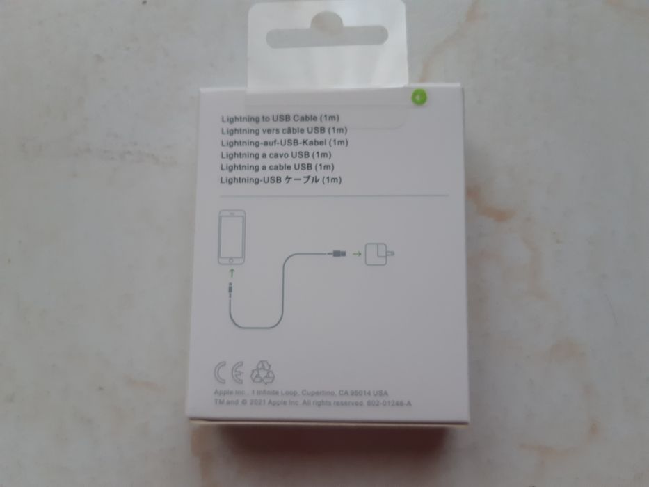 Kabel Lightning to USB do iPhone NOWY