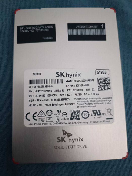 Ssd 512gb 2.5 sata