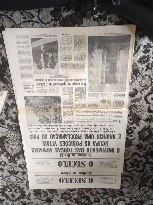 Jornais 25 de abril de 1974