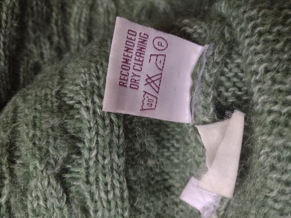 Свитер теплый мохеровый