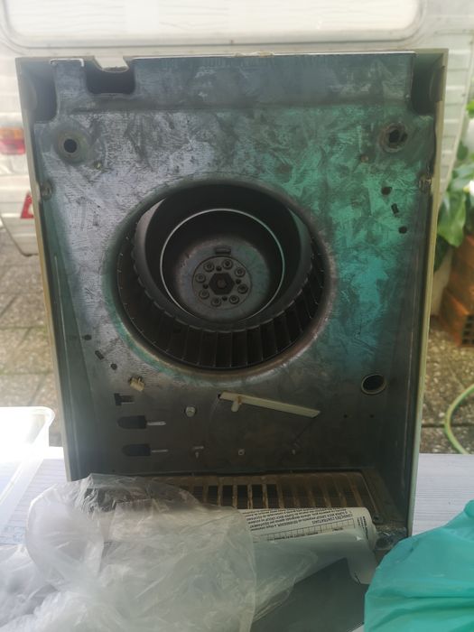 Secador de mãos em bom estado