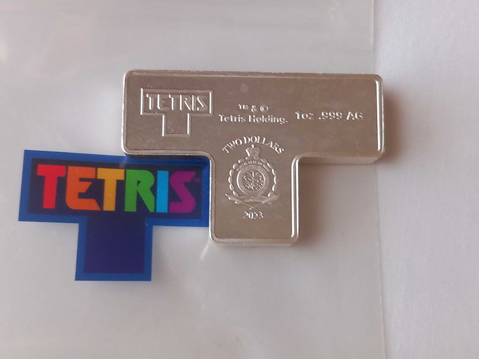 Moeda 1oz "Tetris" 2023