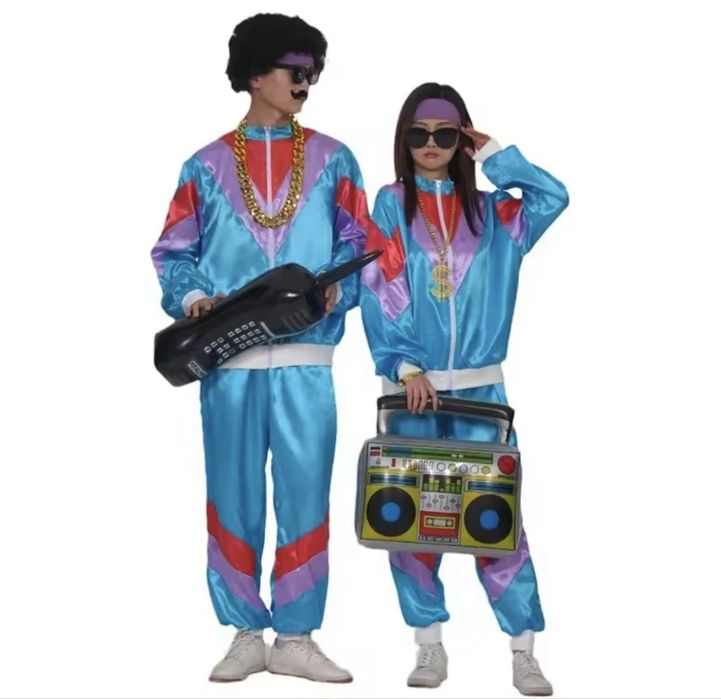 Чоловічий, жіночий костюм ретро,хіппі,дискотека,диско 90-х, 80-х, 70-х