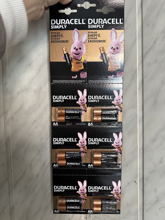 Батарейки duracell