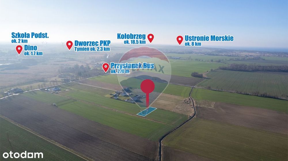 Działka z WZ, blisko Gąsek o pow. 941 m²! - Widok 2
