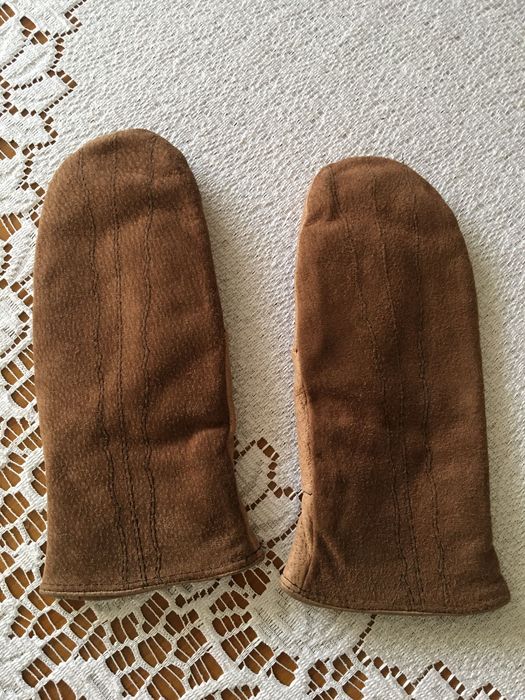 Rękawiczki skórzane PRL