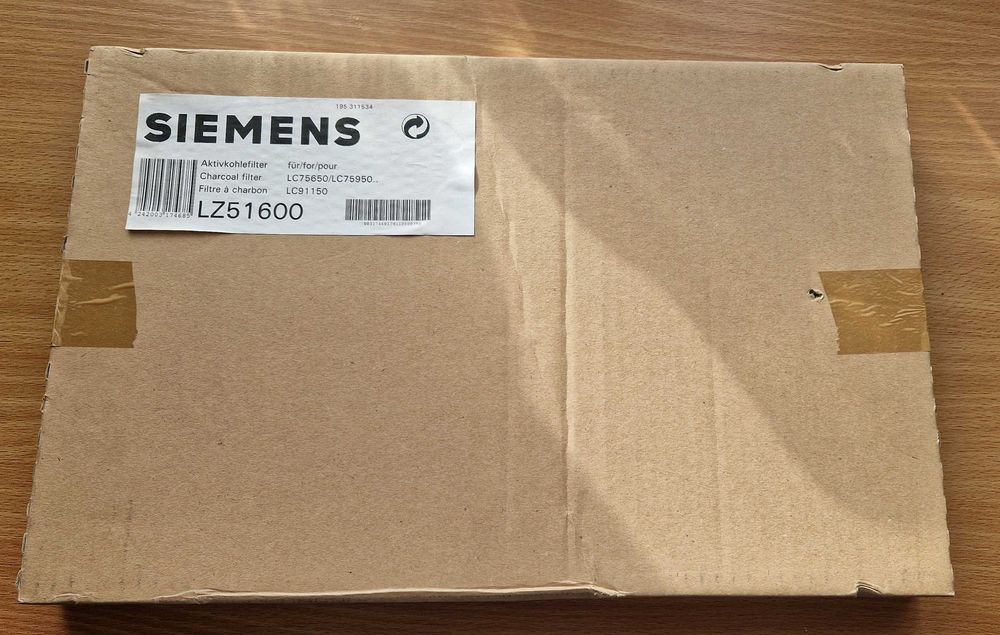 Filtr węglowy Siemens LZ51600 okap kuchenny