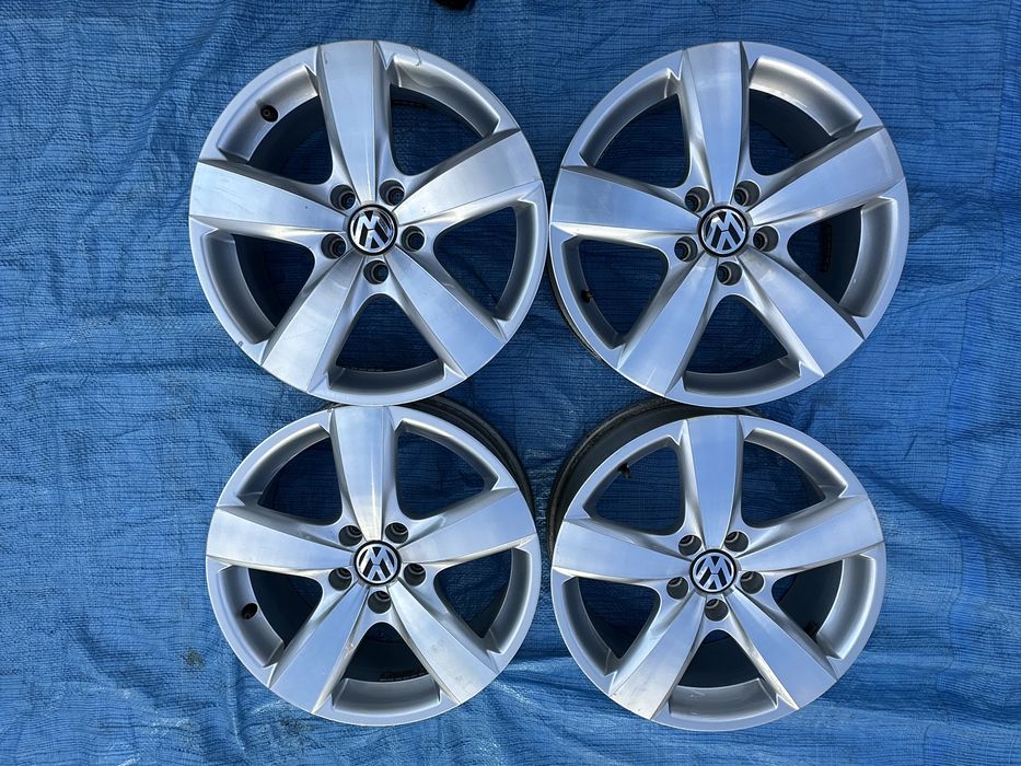 Felgi aluminiowe 16 5x112 Volkswagen Tiguan T-Roc Touran Passat Golf