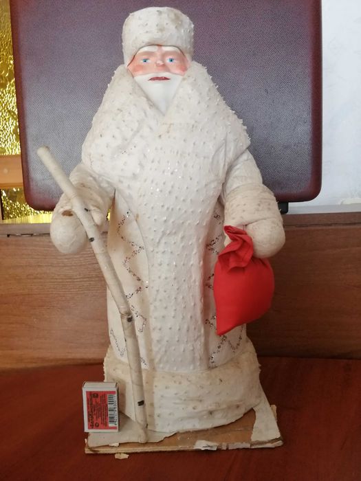 Дед мороз елочная игрушка ссср