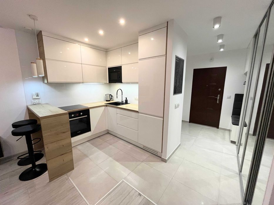 Wynajmę mieszkanie Czechowice 40m2 wysoki standard ogródek garaż