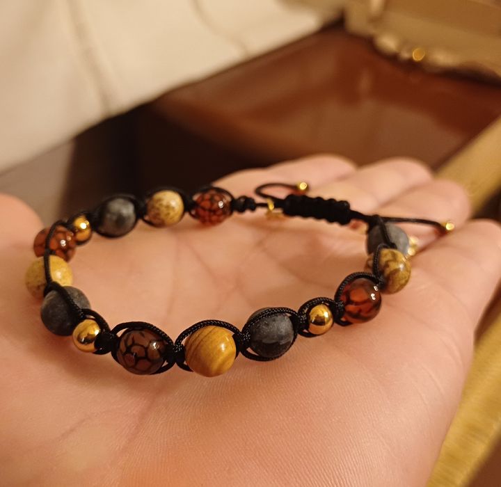 Pulseira Masculina Pedras Naturais-PulseirasMe4You