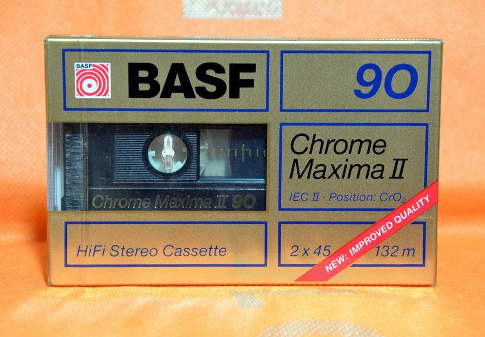 Аудио кассета BASF LH Extra I 60 касета Chromdioxid Super