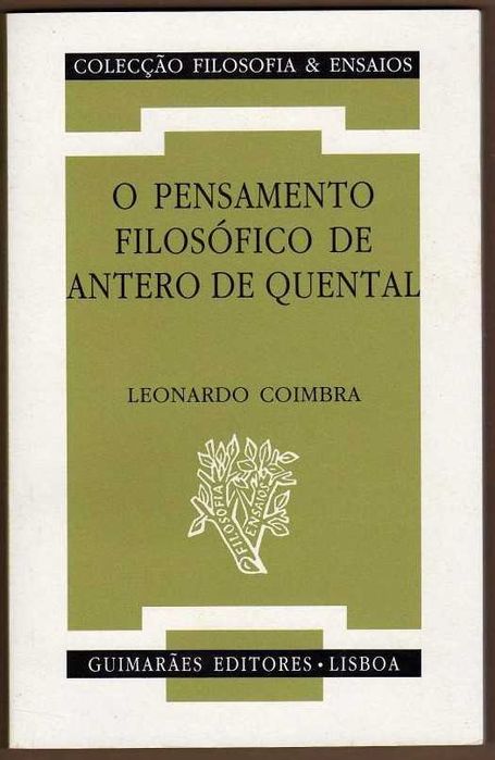 O Pensamento Filosofico - Antero de Quental