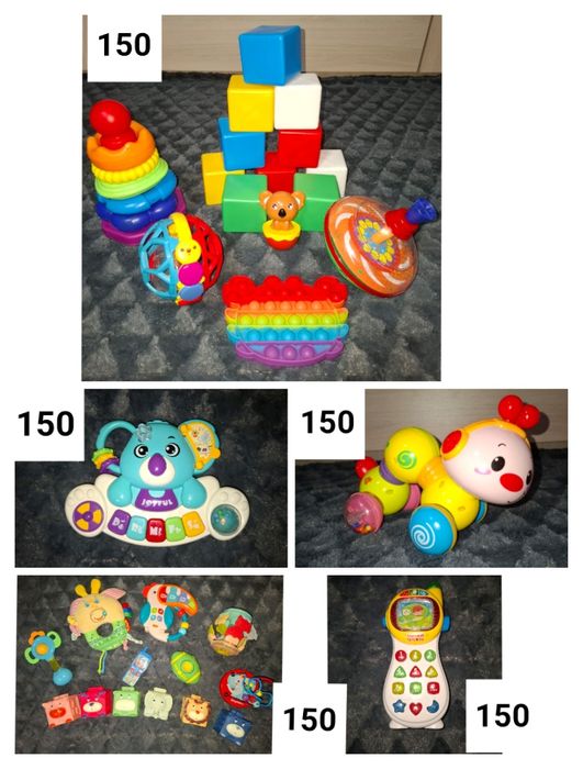 Дитячі іграшки, конструктор, мольберт дошка