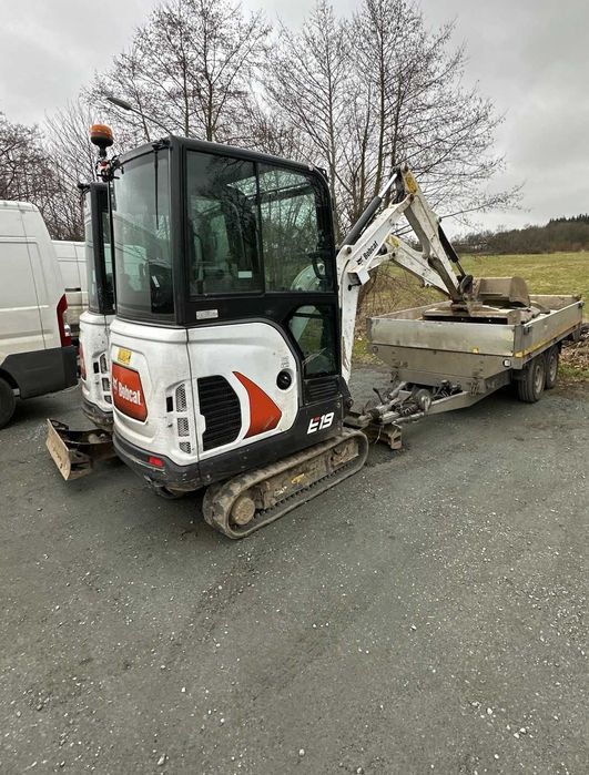 Wynajem minikoparki Bobcat E19