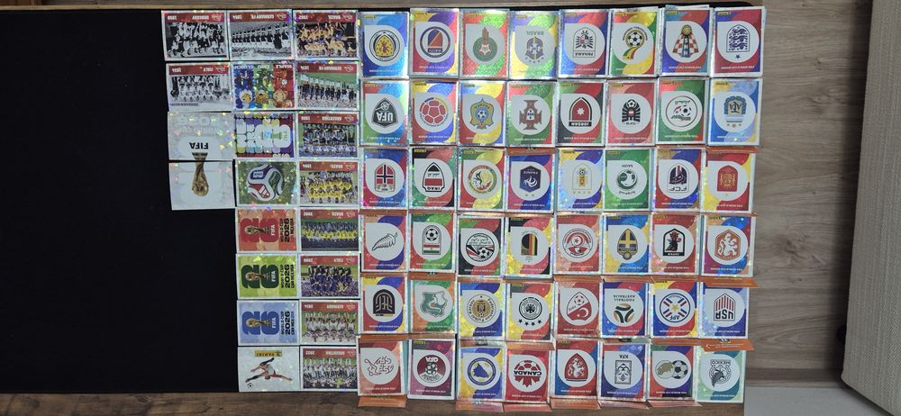Caderneta completa da copa 2026 para colar