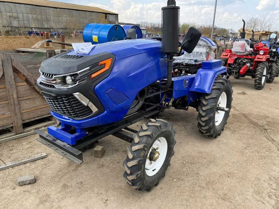 Мототрактор ЗУБР-250 Z+Плуг 2-х корп,Фреза,Доставка,ЗІП,Кредит!