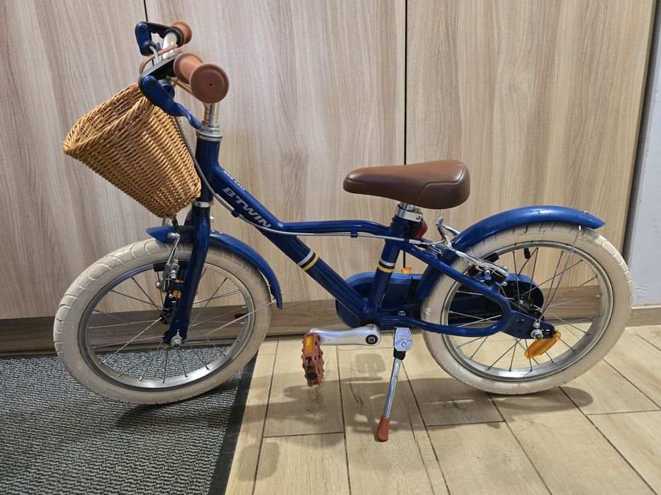 B-twin city 900 niebieski decathlon 16" +gratis