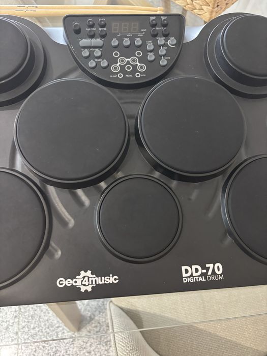 Bateria Eletrónica Gear4music DD-7 – Muito bom estado