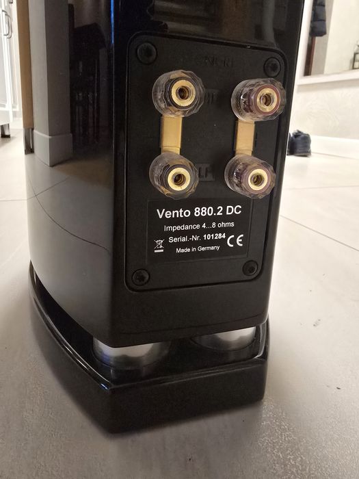 Kolumny Canton Vento 880.2 DC czarny połysk stan idealny