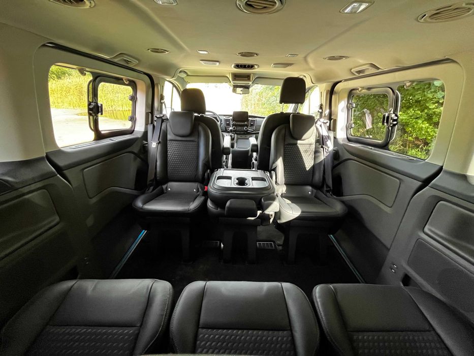 Wolne terminy! Nowe ceny! Ford 185KM bus premium 8 osob, hak, box