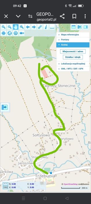 Działki budowlane Trzebunia