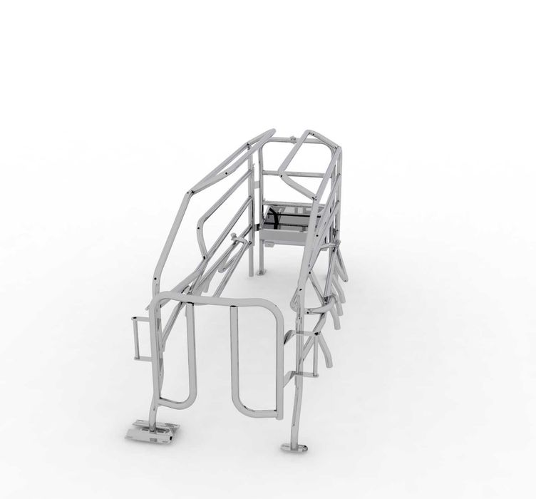 Станок для опороса з коритом тип 1, станок, опорос, станок для свиней ...