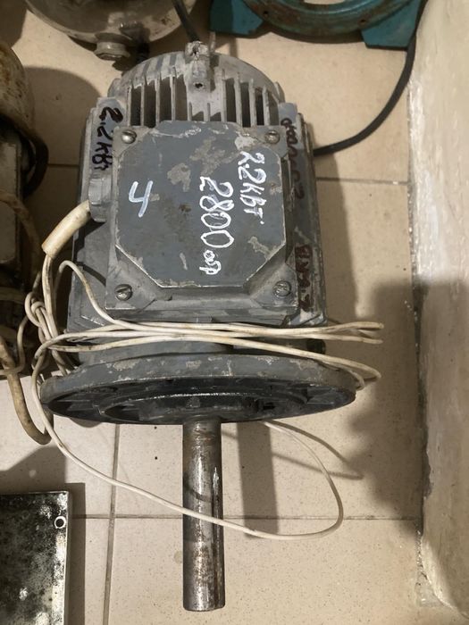 Електродвигун мотор електродвигуни