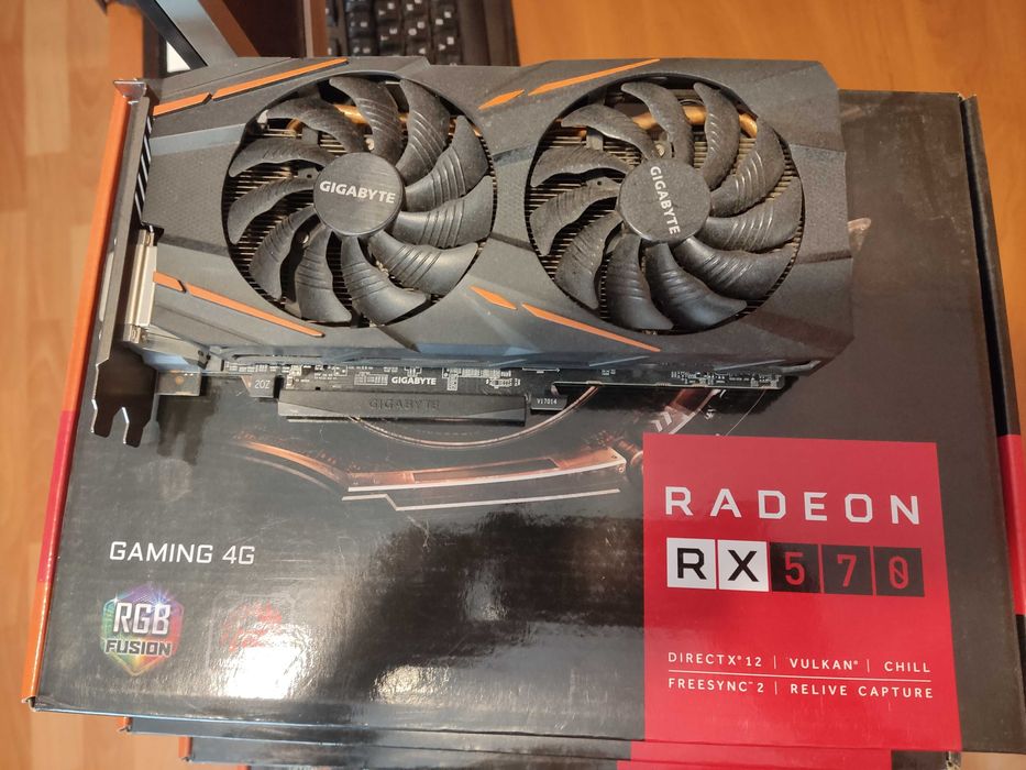 Відеокарта Gigabyte RX570 4GB