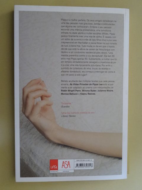 As Vidas Privadas de Pippa Lee de Rebecca Mille - 1ª Edição