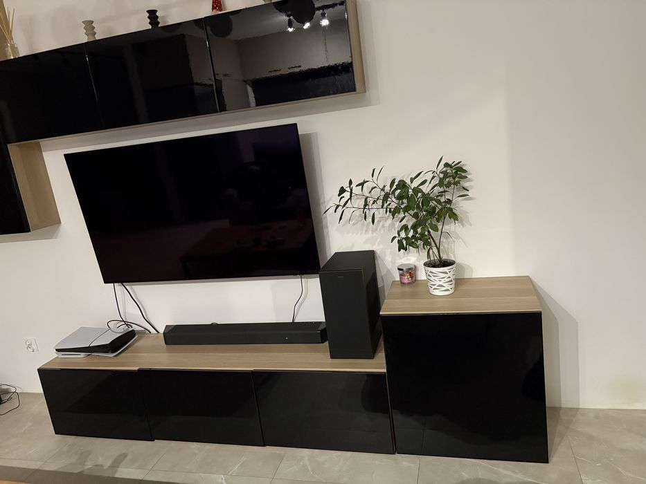 Szafki besta ikea rtv zestaw