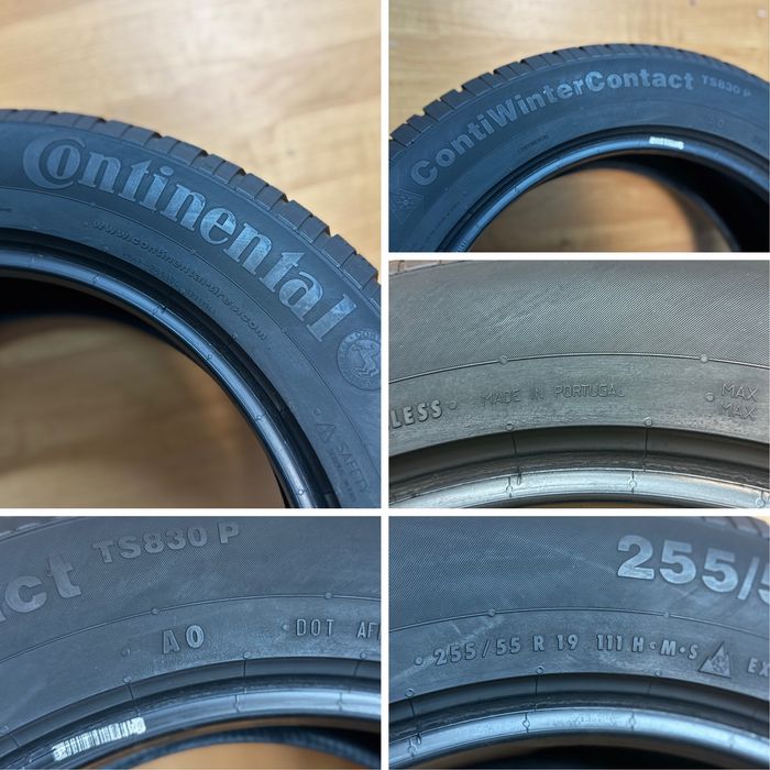 255/55/19 Continental WinterContact TS830P зимові шини 255 55 R19 111H резина