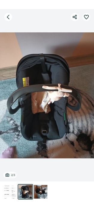 Wózek beretto vulcano 3w1