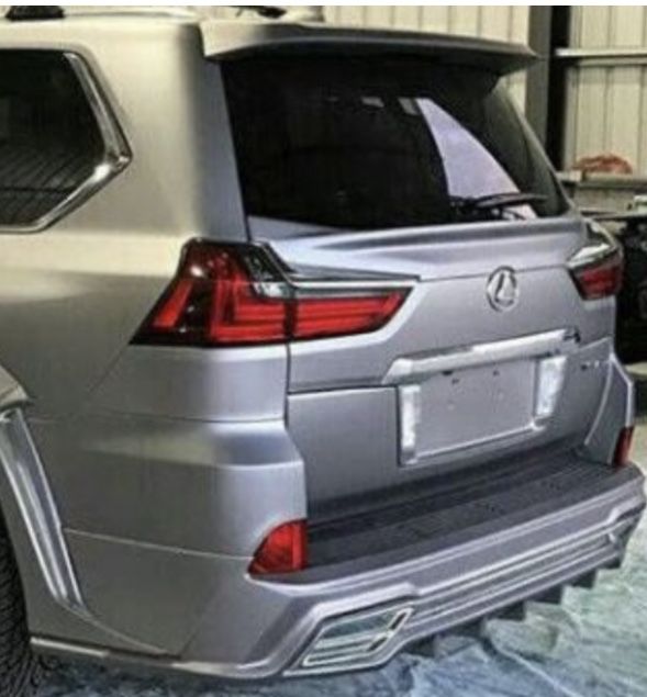 Спойлер WALD Lexus LX 16-21