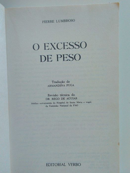 O Excesso de peso pelo Dr. Pierre Lumbroso