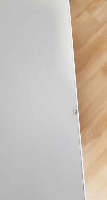 Biurko młodzieżowe biało-czerwone